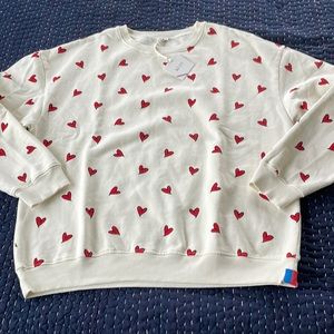 NWT Kule Heart Sweatshirt